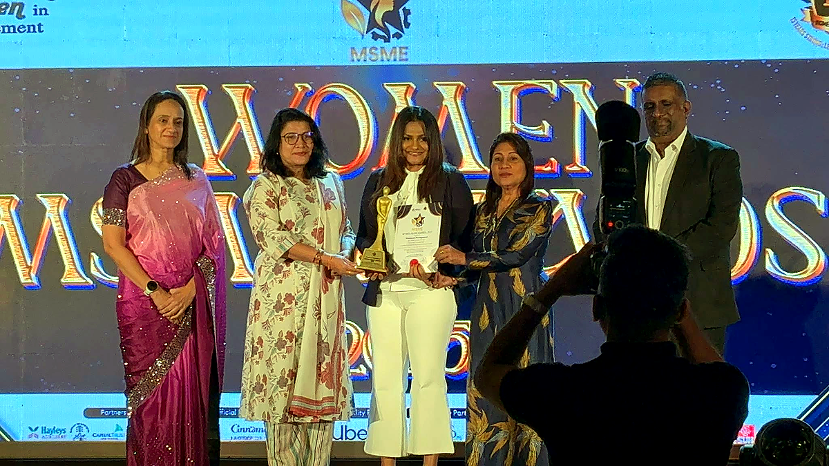 Heshani Kaumadi Recognised at Women MSME Awards 2025 for Excellence in Human Resources and Recruitment Solutions